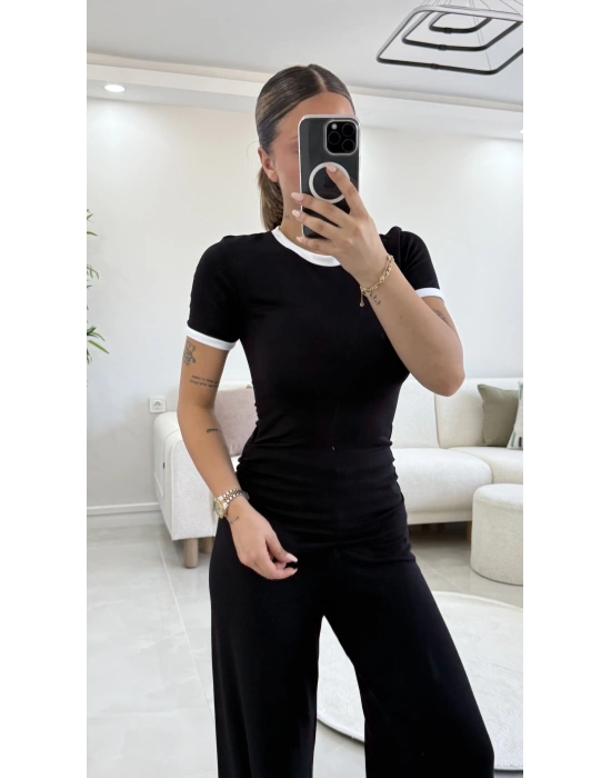 Elsie Biyeli Basic Takım - Siyah