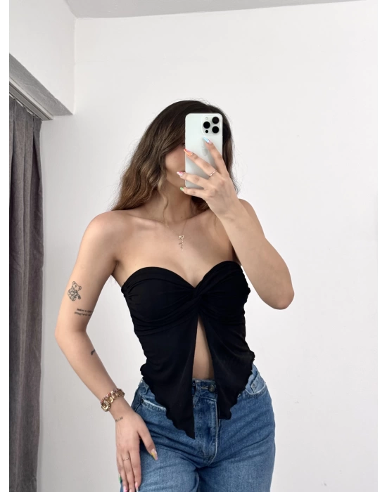 Esther Crop - Siyah