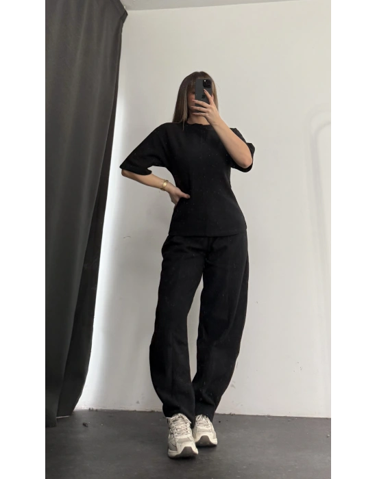 Flora Takım - Siyah