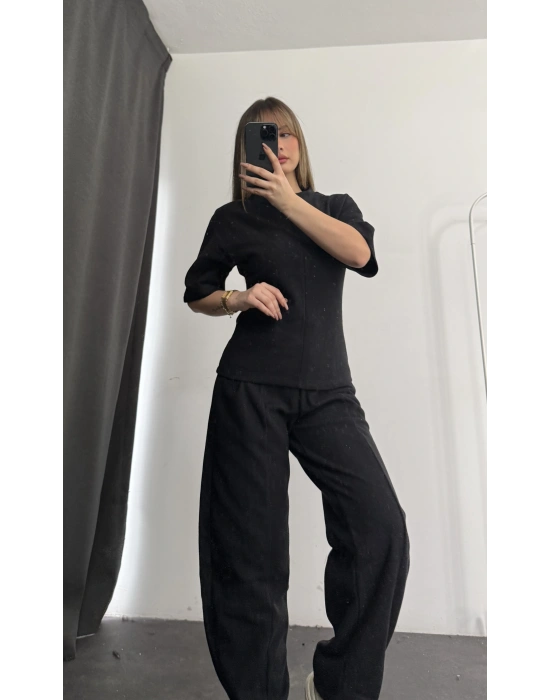 Flora Takım - Siyah