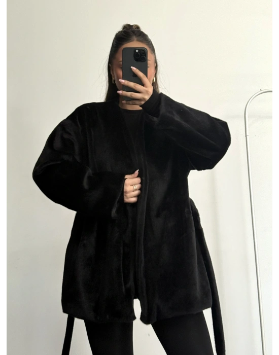 Fox Kuşaklı Kaban - Siyah