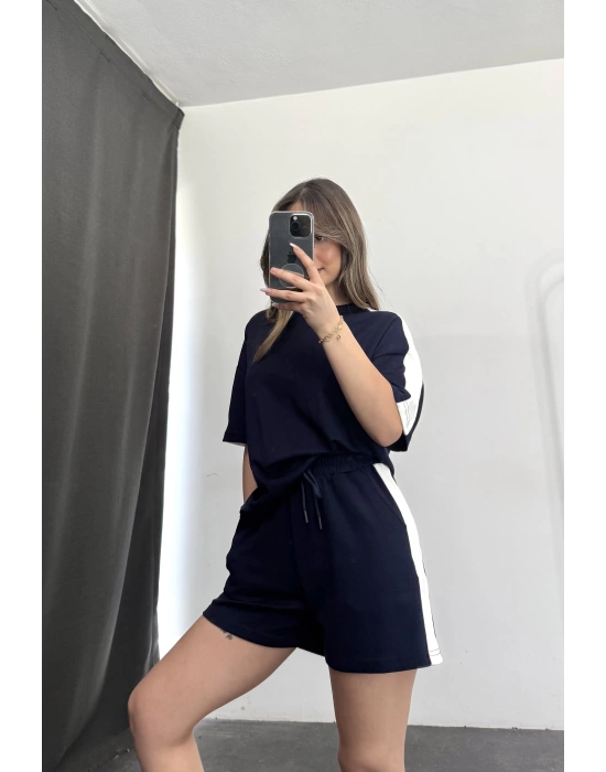 Gail Şortlu Takım - Lacivert