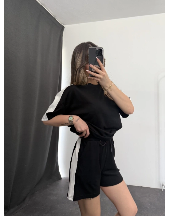 Gail Şortlu Takım - Siyah