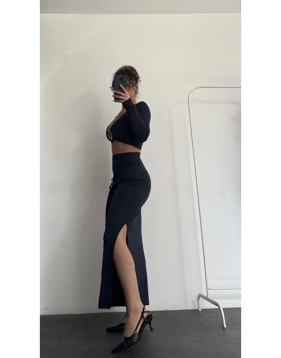 Gianna Toka Detay Takım - Lacivert