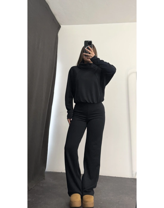 Grace Uzun Yaka Takım - Lacivert