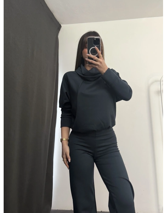 Grace Uzun Yaka Takım - Petrol