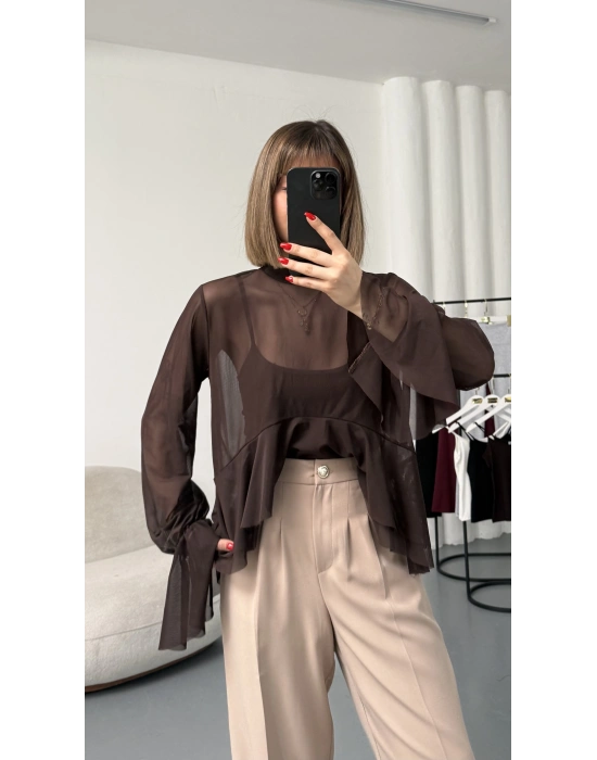 Greta Pensli Palazzo Pantolon - Bej