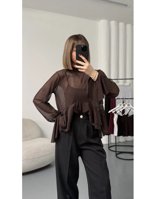 Greta Pensli Palazzo Pantolon - Siyah