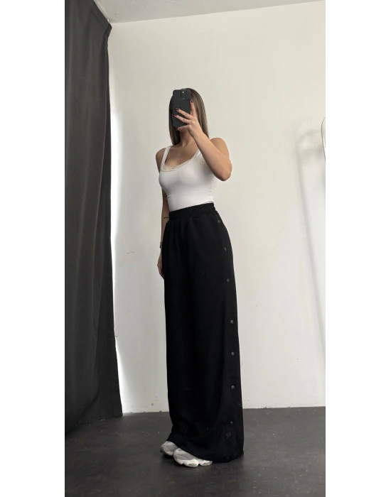 Hope Çıtçıtlı Eşofman - Siyah