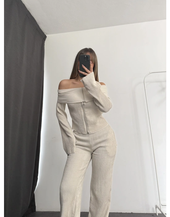 Irina Madonna Takım - Bej