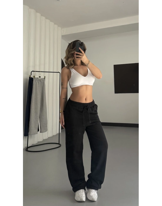 Jake Şardonlu Eşofman - Siyah