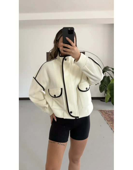 Java Polar Ceket - Bej