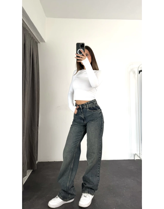 Jazz Wide Leg Jean - Tintli