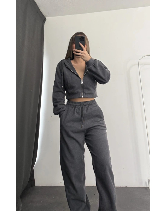 Jerry Basic Eşofman Takımı - Antrasit