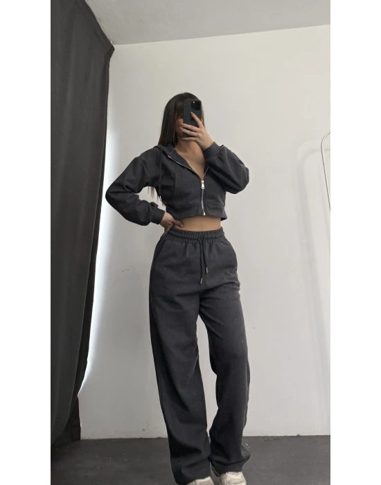 Jerry Basic Eşofman Takımı - Antrasit