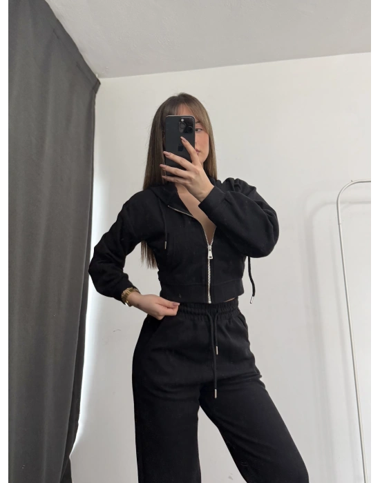 Jerry Basic Eşofman Takımı - Siyah