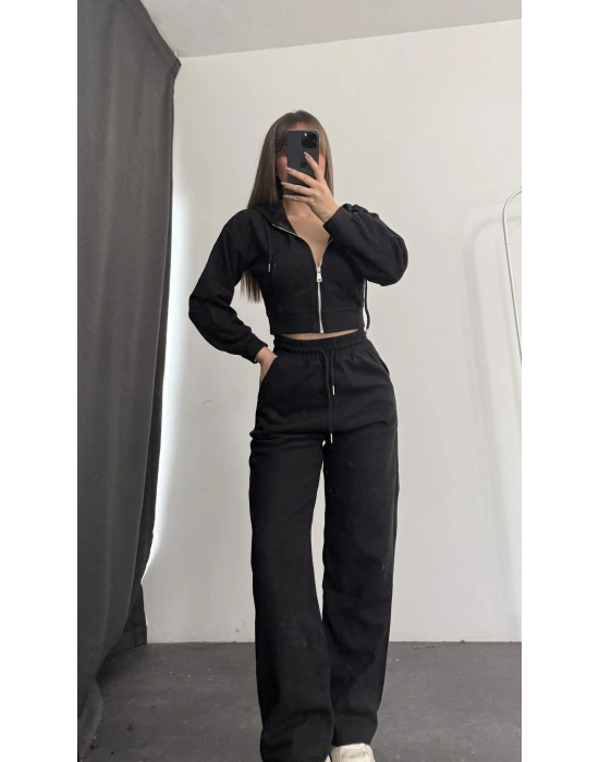 Jerry Basic Eşofman Takımı - Siyah