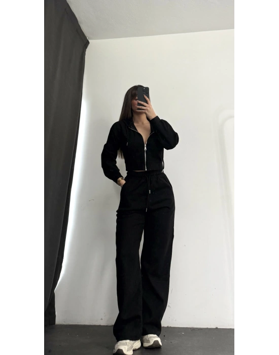 Jerry Basic Eşofman Takımı - Siyah