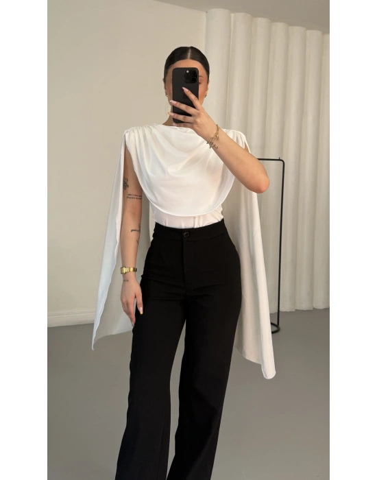 July Bodysuit - Beyaz