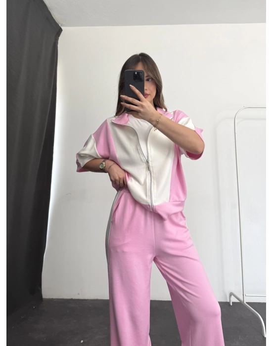 Keny Hırka Takım - Pembe