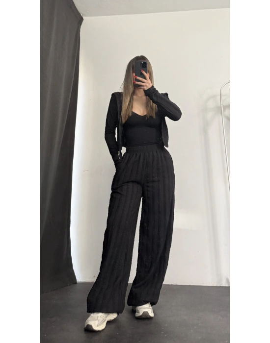 Kitty Kapüşonlu Takım - Siyah