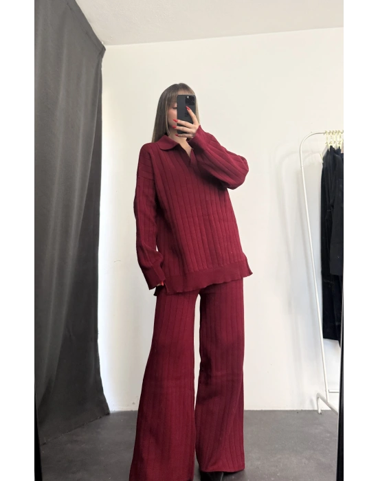 Laurel Triko Takım - Bordo