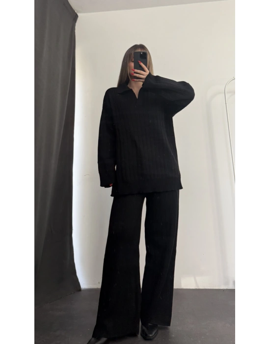 Laurel Triko Takım - Siyah