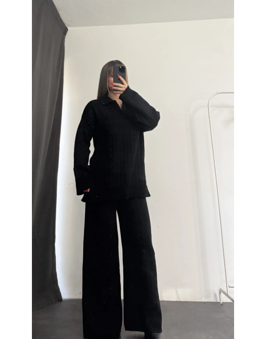 Laurel Triko Takım - Siyah