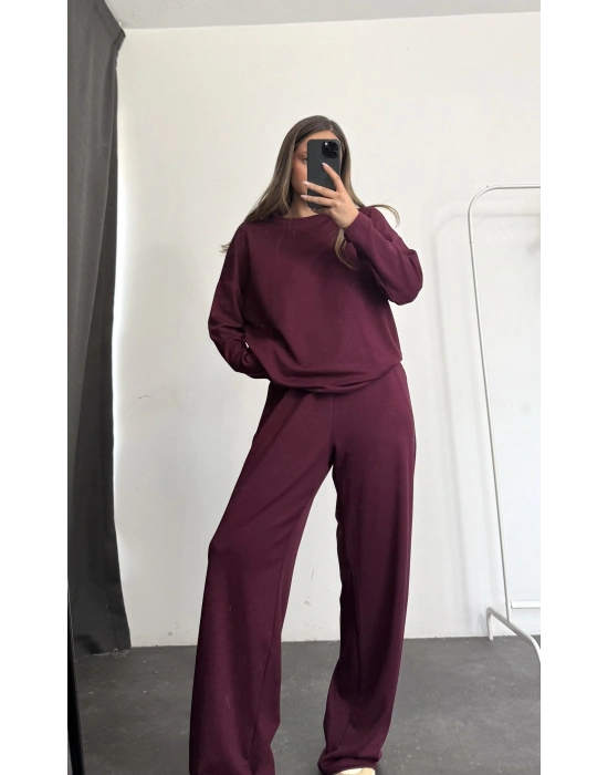 Lia Basic Modal Takım - Bordo