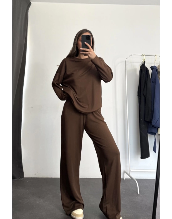 Lia Basic Modal Takım - Kahve