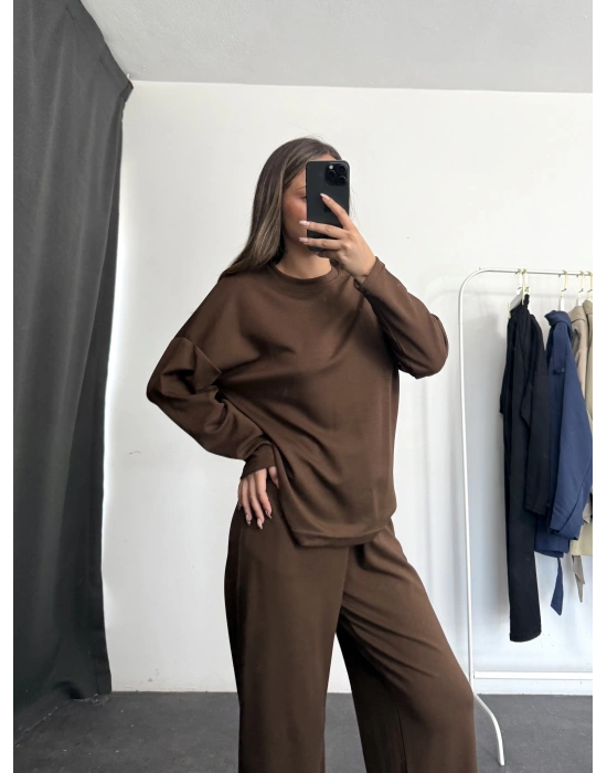 Lia Basic Modal Takım - Kahve