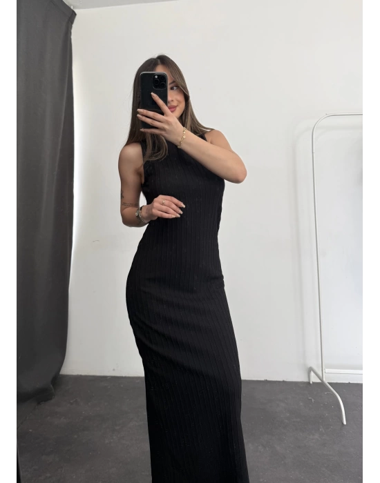 Loida Elbise -Siyah
