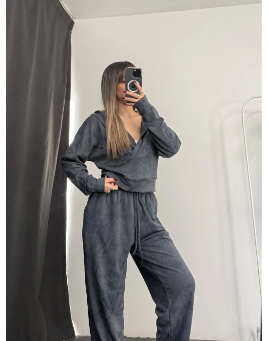 Lois Dijital Baskı Takım - Antrasit