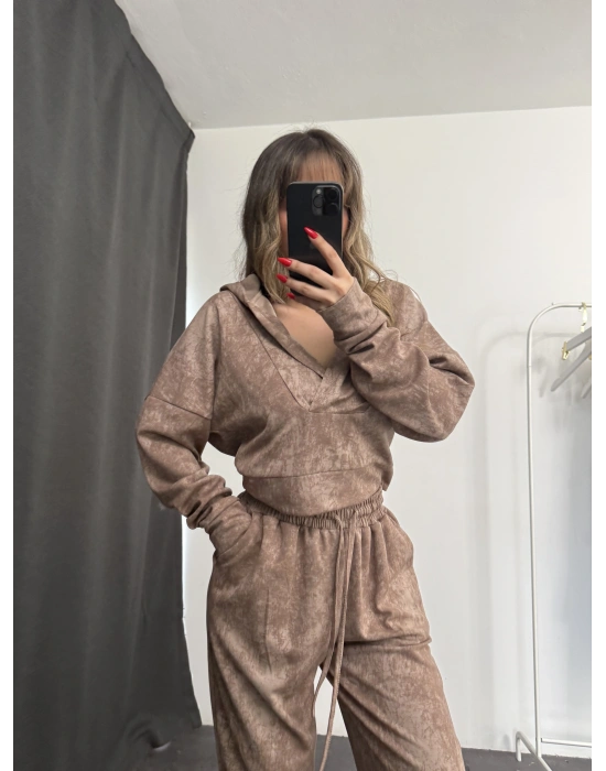 Lois Dijital Baskı Takım - Vizon