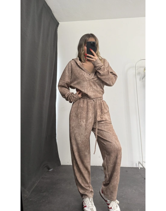 Lois Dijital Baskı Takım - Vizon