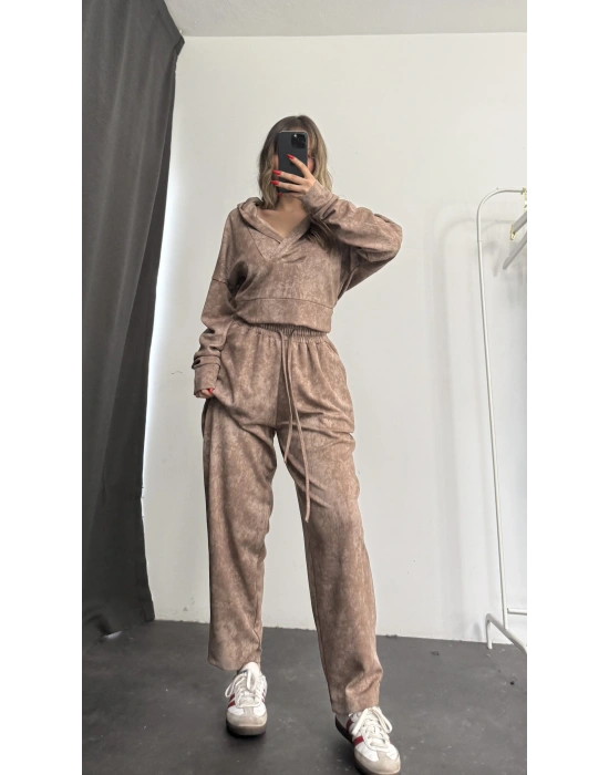 Lois Dijital Baskı Takım - Vizon