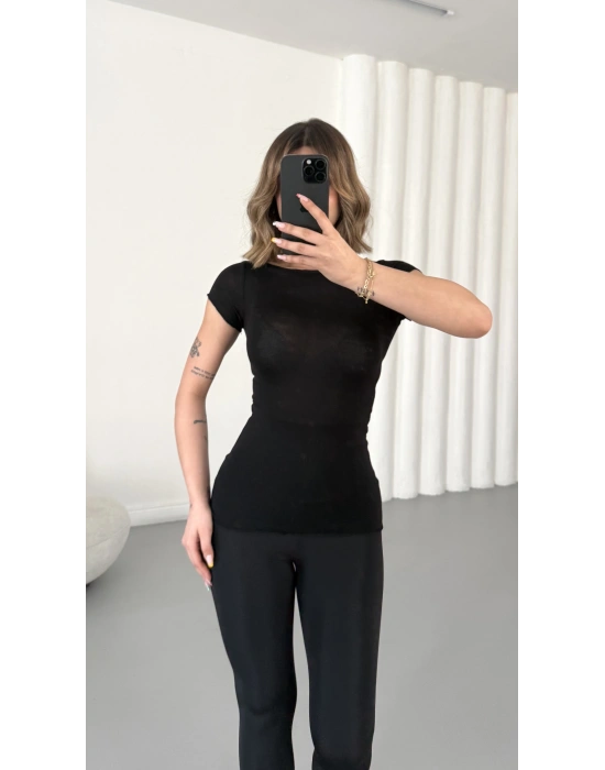 Lou Basic Tshirt - Siyah