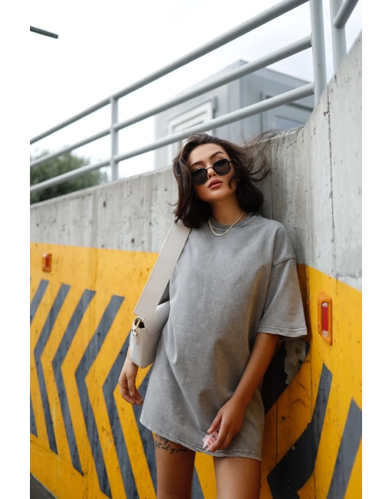 Loveless Yıkamalı Tshirt