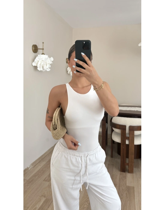 Lucy Bodysuit - Beyaz