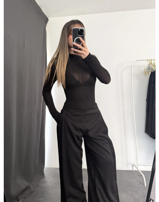 Lucy Yan Pensli Pantolon - Siyah