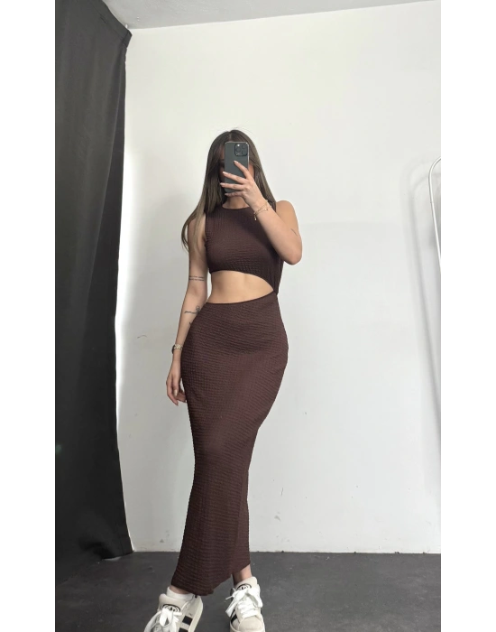 Lyanna Elbise -Kahve