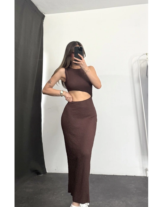 Lyanna Elbise -Kahve