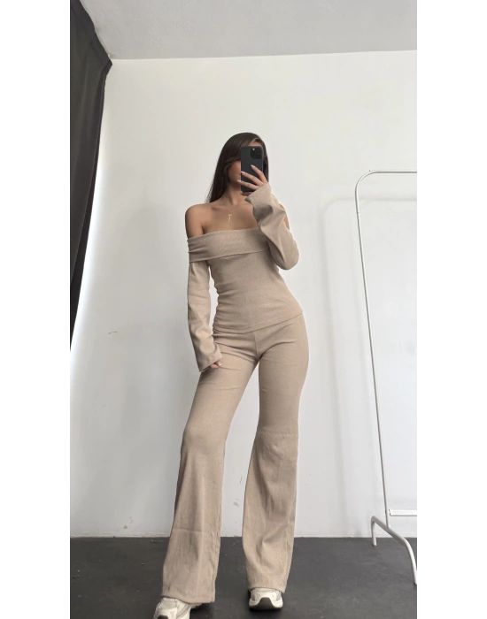 Madelyn Madonna Takım - Bej