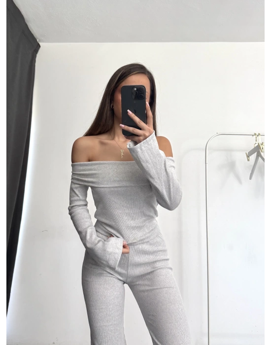 Madelyn Madonna Takım - Gri