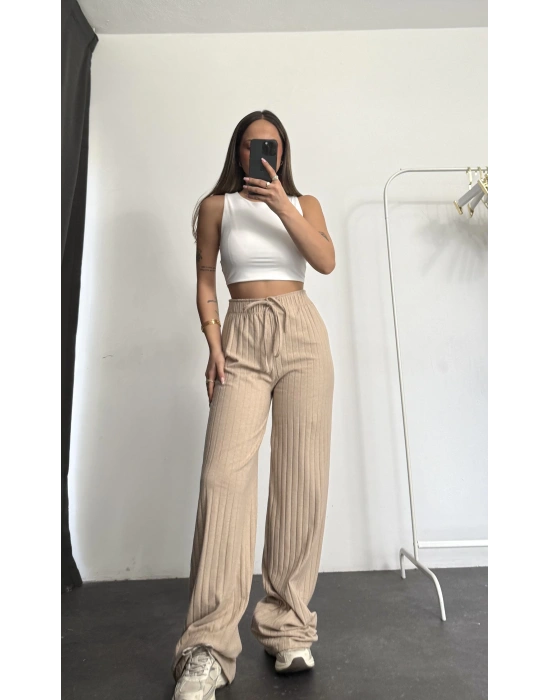 Madison Triko Pantolon - Bej