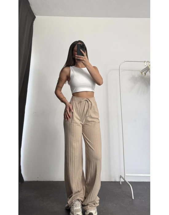 Madison Triko Pantolon - Bej