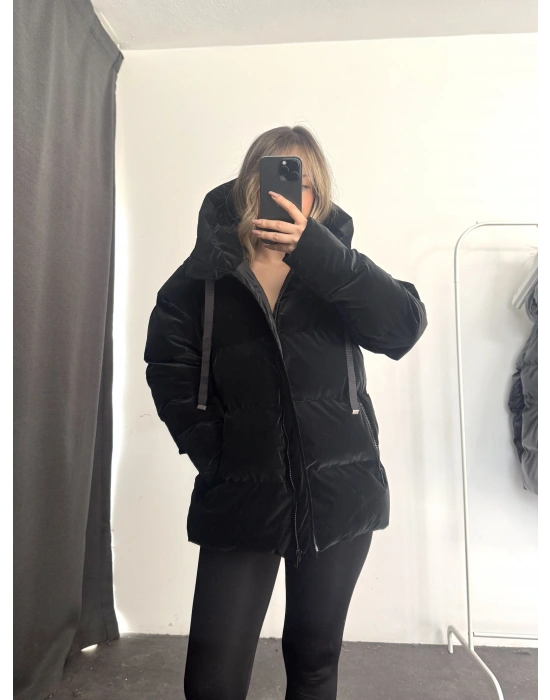 Mercury Lüx Şişme Mont - Siyah