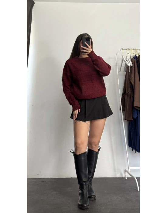 Mercy Triko Kazak - Bordo