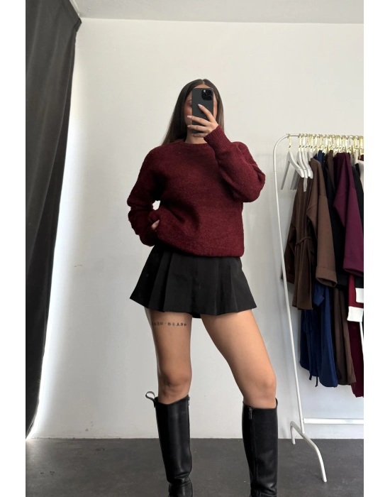 Mercy Triko Kazak - Bordo