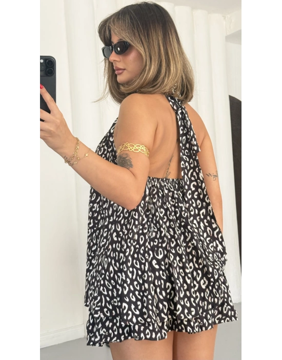 Mila Mini Etekli Takım - Siyah